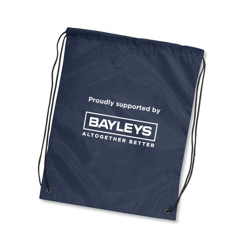 'Proudly supported by'  Gymsacks (Pack of 100)